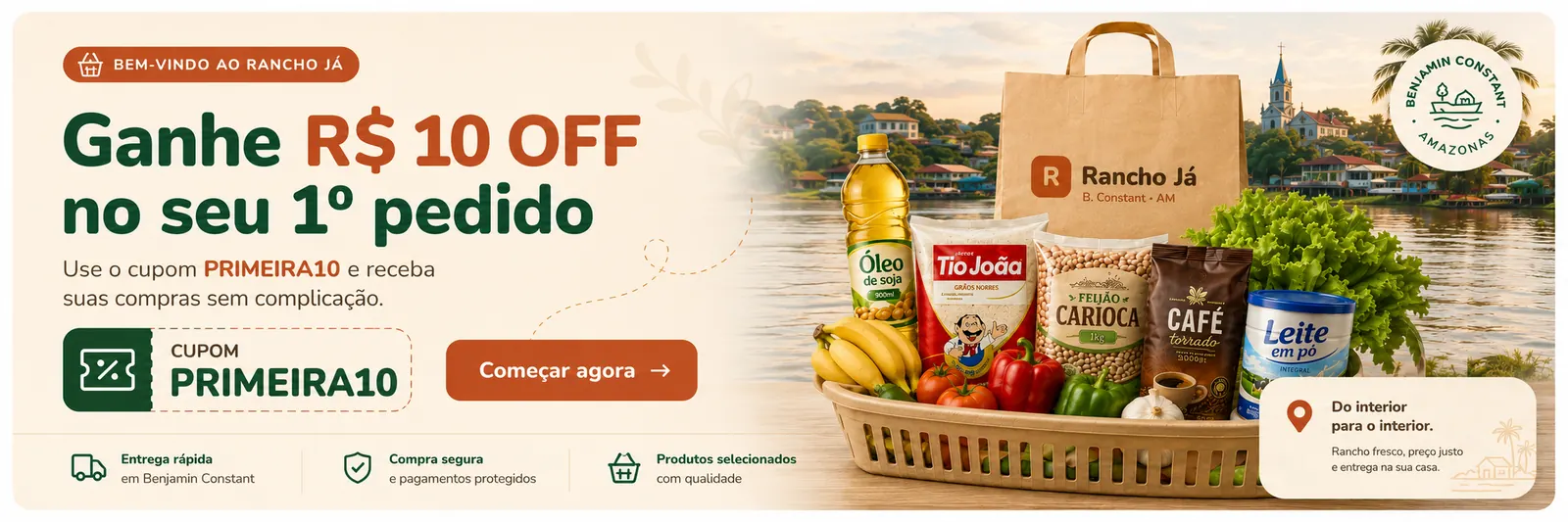 Agende sua entrega no melhor horário