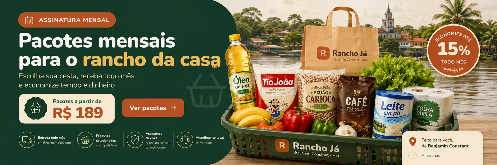 Ganhe R$ 10 no seu 1º pedido
